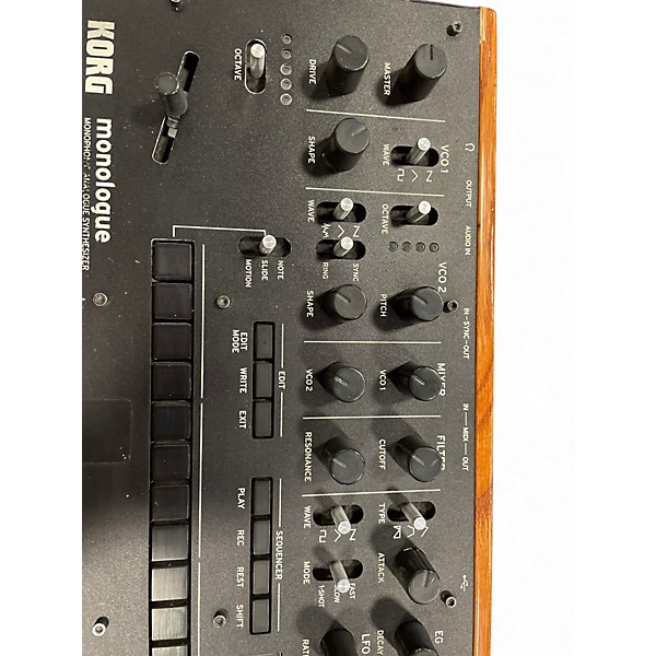 Used KORG Monologue Synthesizer