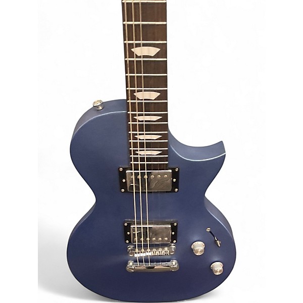 Used Eart EGLP-610 Sapphire Blue Solid Body Electric Guitar