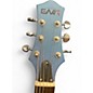 Used Eart EGLP-610 Sapphire Blue Solid Body Electric Guitar