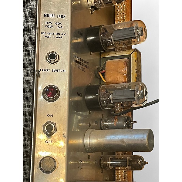 Vintage 1960s Silvertone 1482 Tube Guitar Combo Amp