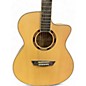 Used Washburn AG40CEK Natural Acoustic Electric Guitar