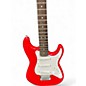 Used Squier Mini Affinity Stratocaster Fiesta Red Electric Guitar