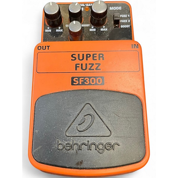 Used Behringer SF300 Super Fuzz Effect Pedal