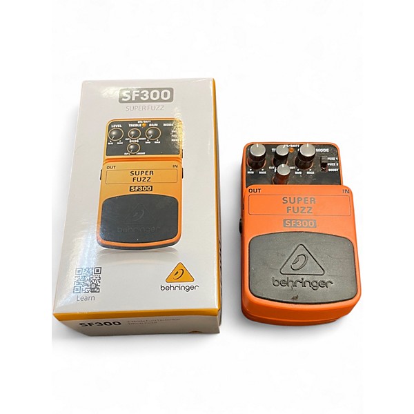 Used Behringer SF300 Super Fuzz Effect Pedal