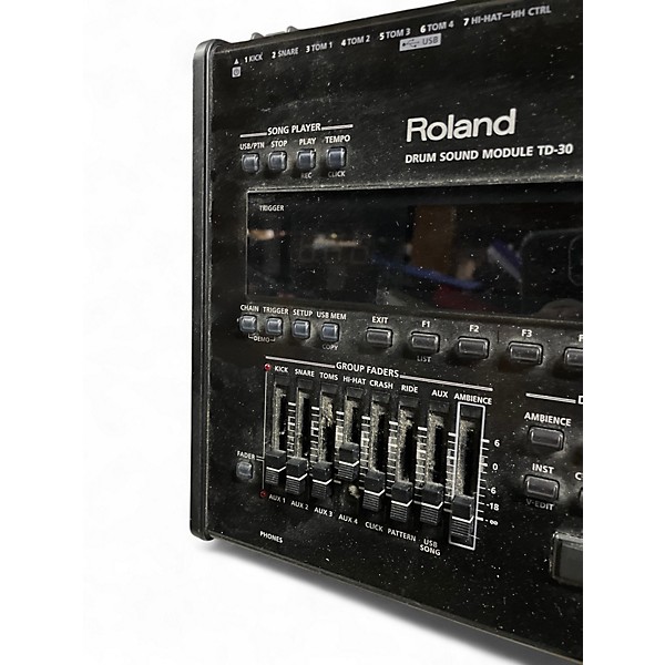 Used Roland TD-30 Module Electric Drum Module