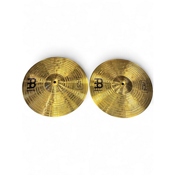 Used MEINL 13in HCS Hi Hat Pair Cymbal