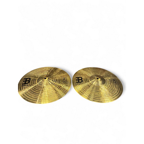 Used MEINL 13in HCS Hi Hat Pair Cymbal