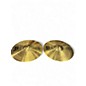 Used MEINL 13in HCS Hi Hat Pair Cymbal