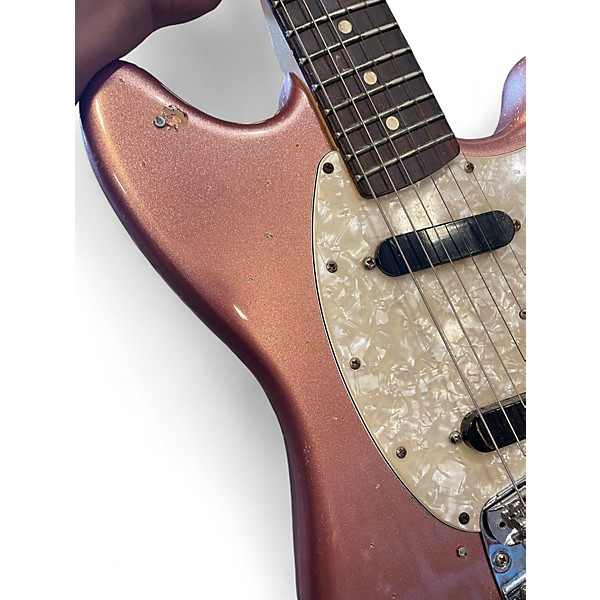 Used Fender American Performer Mustang PENNY Solid Body Electric Guitar