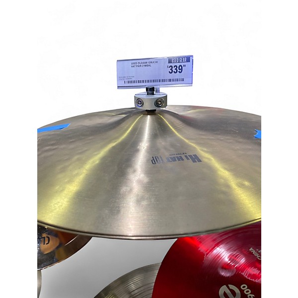 Used Zildjian 13in K Hi Hat Pair Cymbal