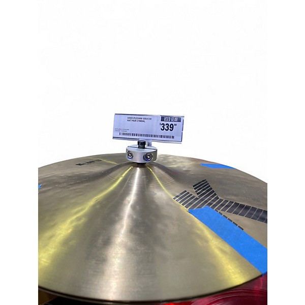 Used Zildjian 13in K Hi Hat Pair Cymbal