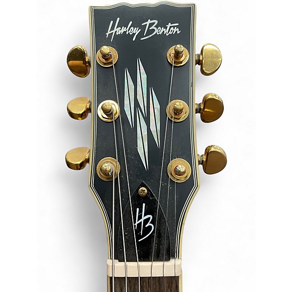 Used 2010s Harley Benton SC CUSTOM LES PAUL Gray Solid Body Electric Guitar