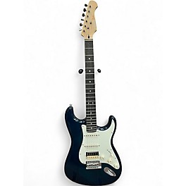 Used 2020s Donner Seeker Aqua green Solid Body Electric Guitar