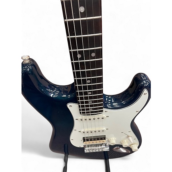 Used 2020s Donner Seeker Aqua green Solid Body Electric Guitar