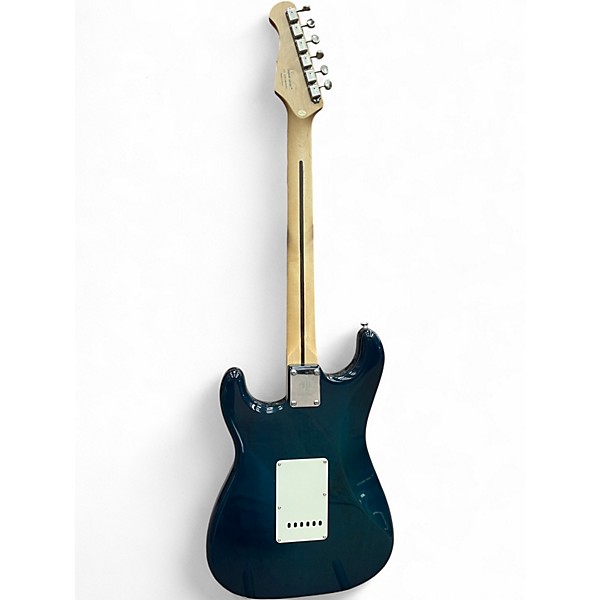 Used 2020s Donner Seeker Aqua green Solid Body Electric Guitar