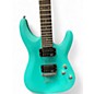 Used Schecter Guitar Research C-6 DELUXE AQUA Solid Body Electric Guitar
