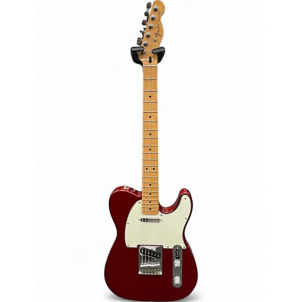 Used Fender Telecaster Red Solid Body Electric Guitar