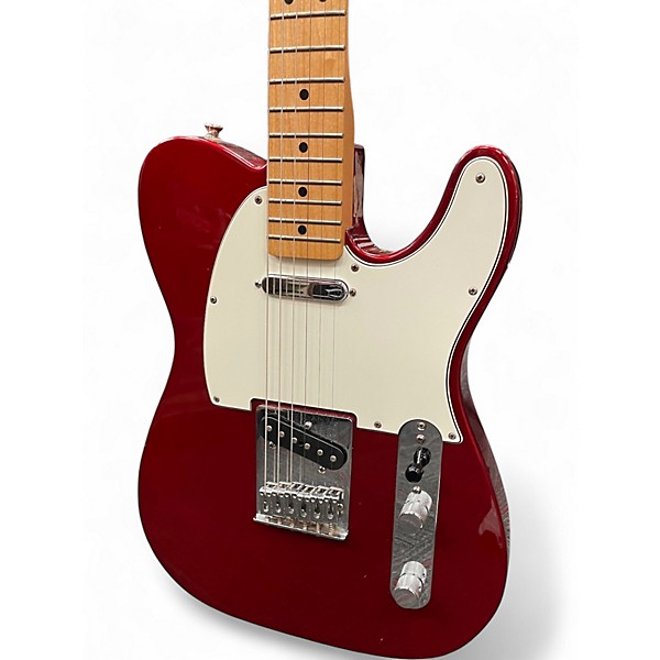 Used Fender Telecaster Red Solid Body Electric Guitar