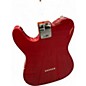 Used Fender Telecaster Red Solid Body Electric Guitar