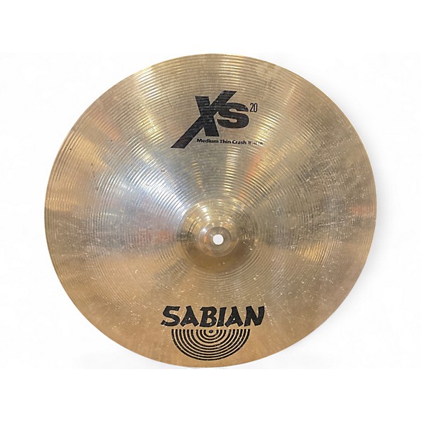 Used SABIAN 18in XS20 Medium Thin Crash Cymbal
