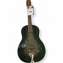 Used 1993 National duolian green burst Resonator Guitar