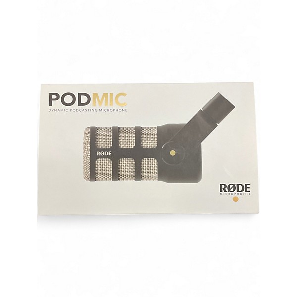 Used RODE Pod Mic Dynamic Microphone