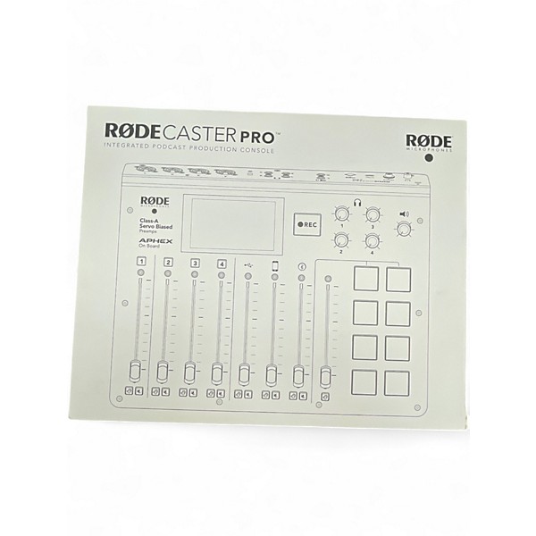 Used RODE RODECaster Pro MultiTrack Recorder