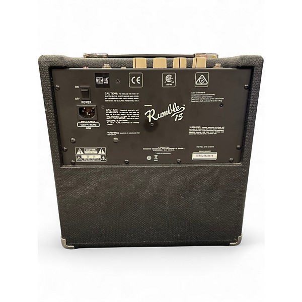 Used Fender Rumble 15 15W 1X8 Bass Combo Amp