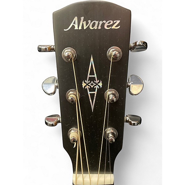Used Alvarez AMP660ESHB 2 Color Sunburst Acoustic Electric Guitar