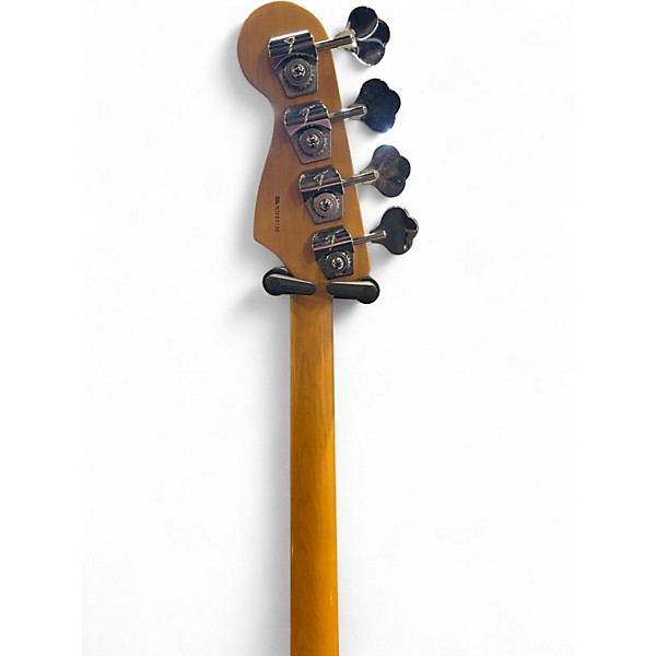 Used Fender American Standard Jazz Bass Brown Sunburst Electric Bass Guitar