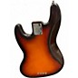 Used Fender American Standard Jazz Bass Brown Sunburst Electric Bass Guitar