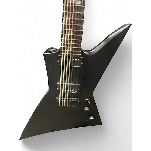Used ESP EX307 Satin Black Solid Body Electric Guitar