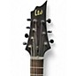 Used ESP EX307 Satin Black Solid Body Electric Guitar