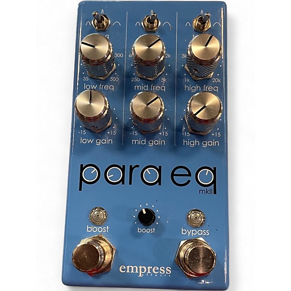 Used Empress Effects para eq Pedal