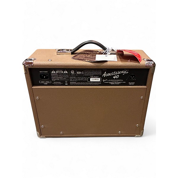 Used Fender ACOUSTASONIC 40 Acoustic Guitar Combo Amp