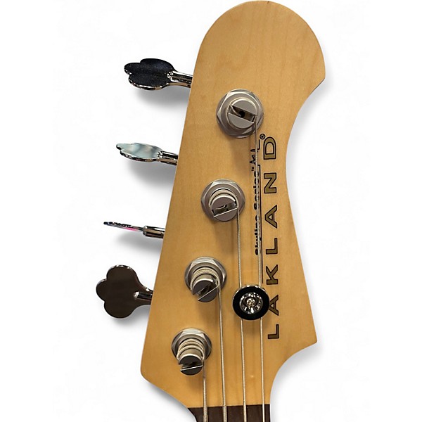 Used Lakland SKYLINE 44-01 DELUXE Natural Electric Bass Guitar
