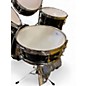 Used Pearl 5 Piece Roadshow Jr. Black Drum Kit