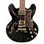 Used Epiphone Sheraton II Pro Black Hollow Body Electric Guitar