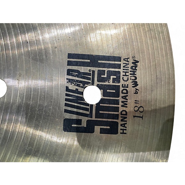 Used Wuhan 18in LINEAR SMASH Cymbal