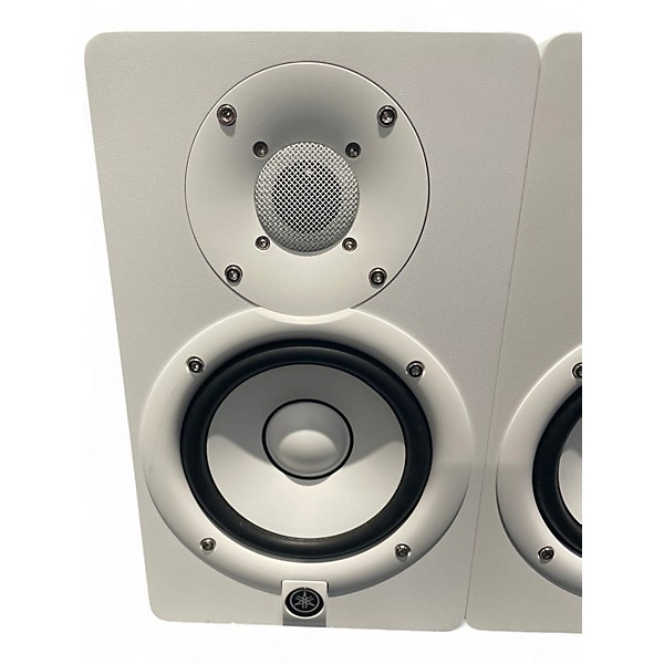 Used Yamaha HS5 Pair White Powered Monitor
