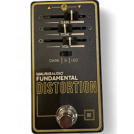 Used Walrus Audio Fundamental Distortion Effect Pedal