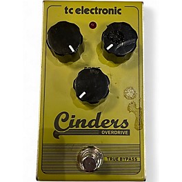 Used TC Electronic Cinders Overdrive Effect Pedal