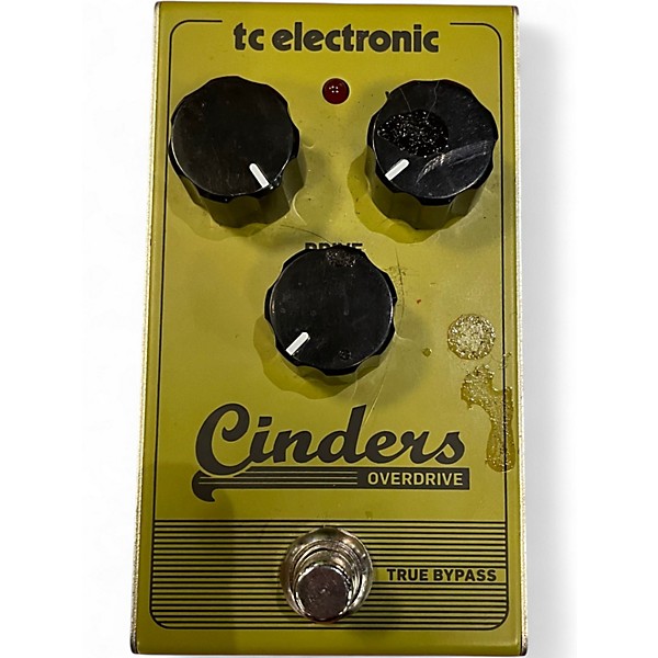 Used TC Electronic Cinders Overdrive Effect Pedal