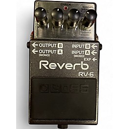 Used BOSS RV6 Digital Reverb Effect Pedal