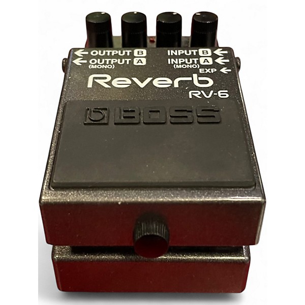 Used BOSS RV6 Digital Reverb Effect Pedal