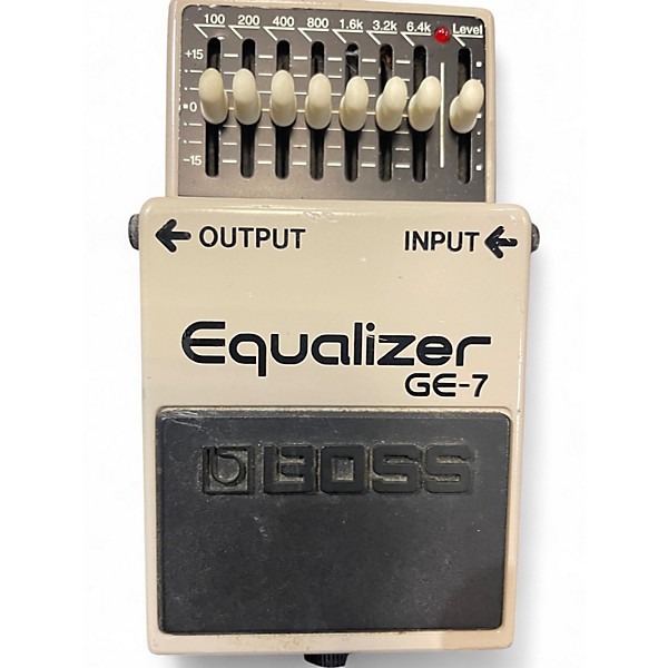 Used BOSS GE7 Equalizer Pedal