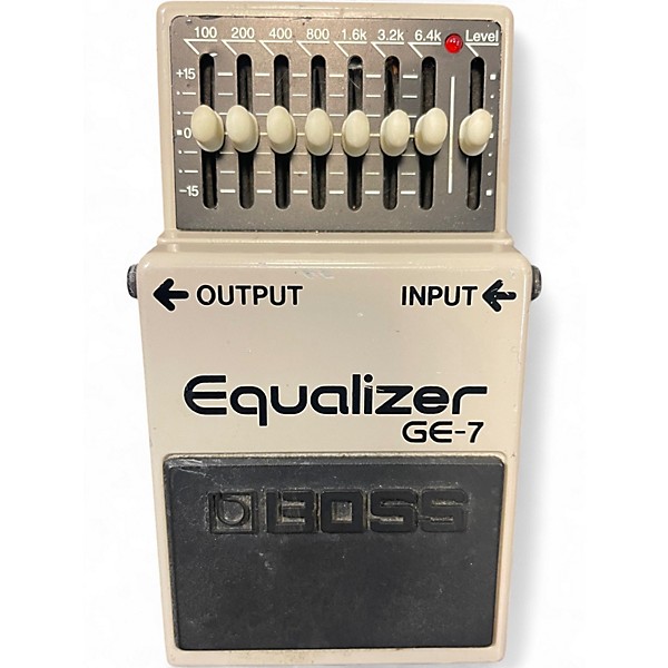 Used BOSS GE7 Equalizer Pedal