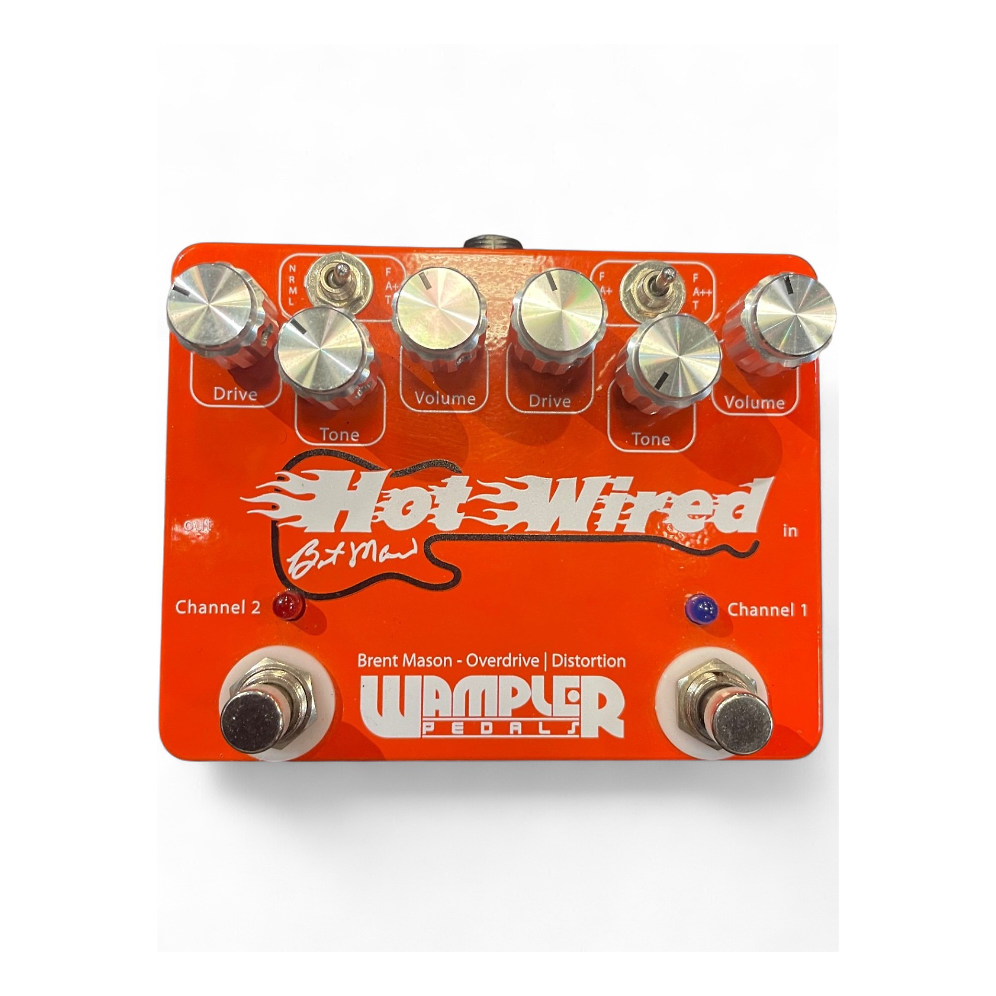 ギター Wampler Hot Wired Used Wampler Hot Wired Brett Mason Effect Pedal | Guitar Center