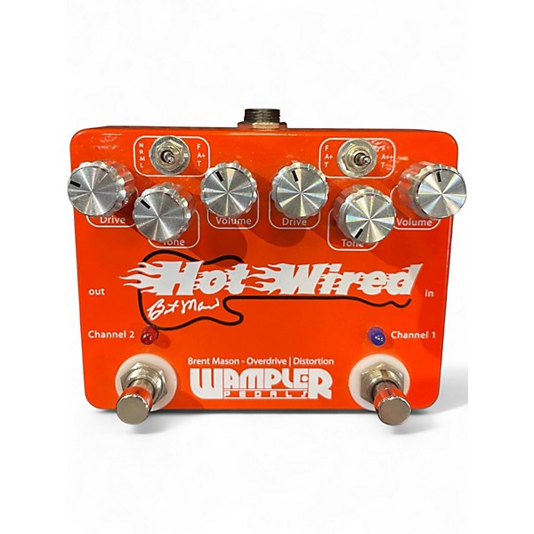 Used Wampler Hot Wired Brett Mason Effect Pedal