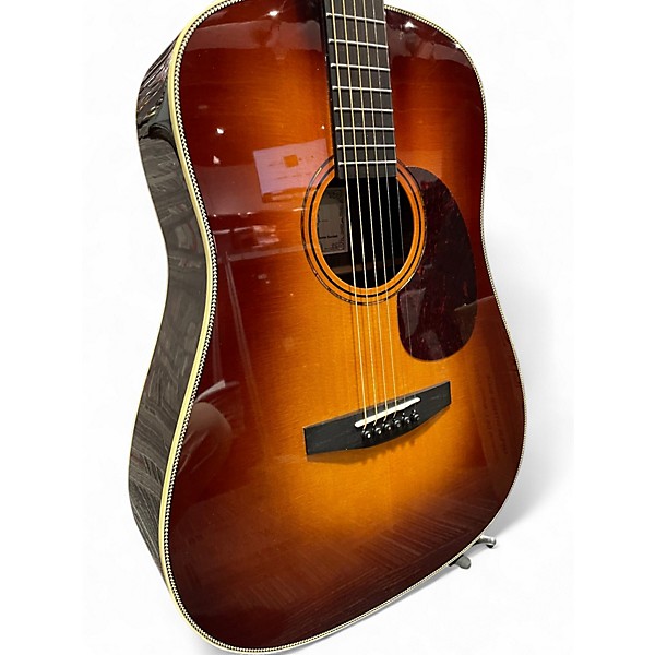 Used Alvarez LDR70E HERRINGBONE SUNSET Acoustic Electric Guitar